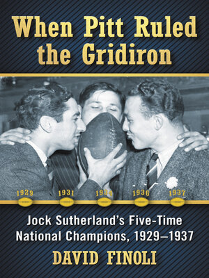 cover image of When Pitt Ruled the Gridiron